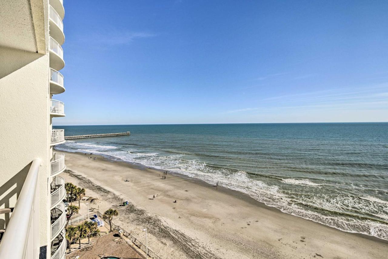 Oceanfront Myrtle Beach Condo With Balcony! Exterior photo